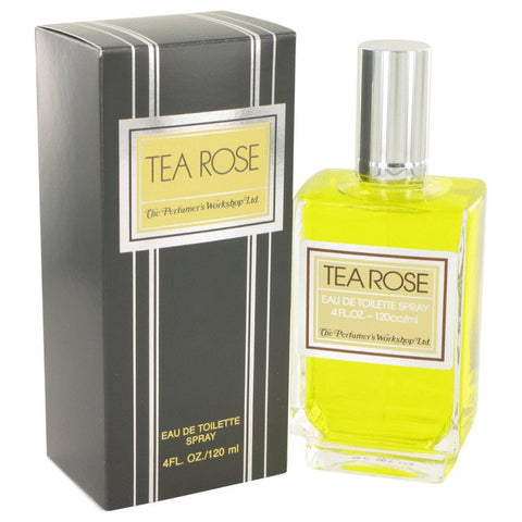Tea Rose By Perfumers Workshop Eau De Toilette Spray 4 Oz