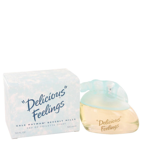 Delicious Feelings By Gale Hayman Eau De Toilette Spray (new Packaging) 3.4 Oz