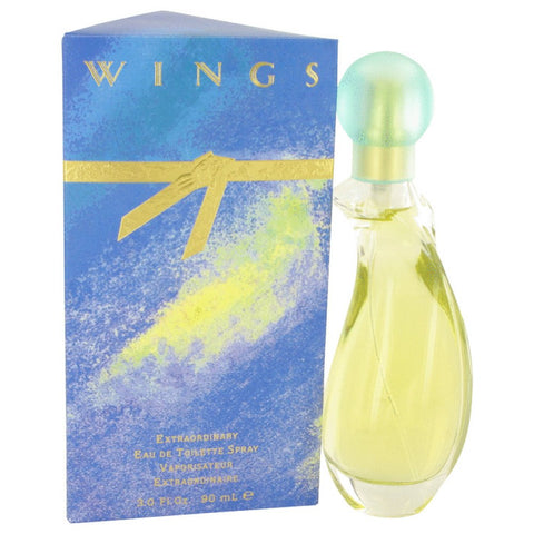 Wings By Giorgio Beverly Hills Eau De Toilette Spray 3 Oz