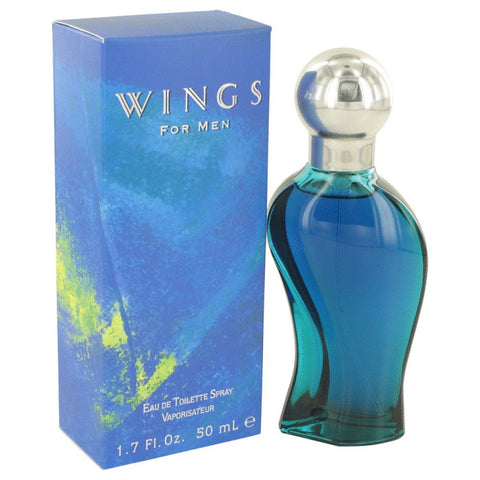 Wings By Giorgio Beverly Hills Eau De Toilette/ Cologne Spray 1.7 Oz