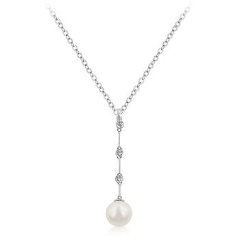 Pearl and Diamond Necklace in Set