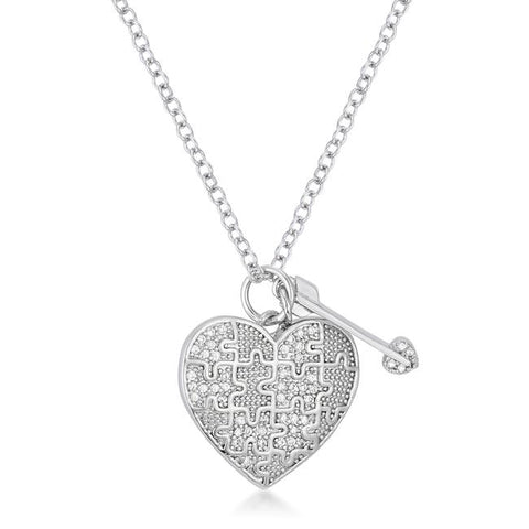 Heart and Arrow Pendant