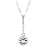 Clear Drop Pendant - Ocean Monroe