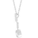 Clear Drop Pendant - Ocean Monroe