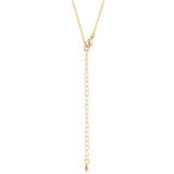 Goldtone Holiday Wreath Champagne Crystal Pendant