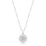 Bella Bridal Pendant in Clear - Ocean Monroe