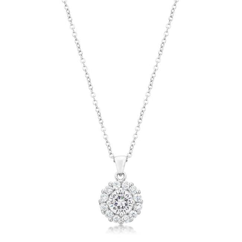 Bella Bridal Pendant in Clear - Ocean Monroe