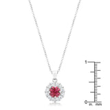 Bella Bridal Pendant in Pink - Ocean Monroe