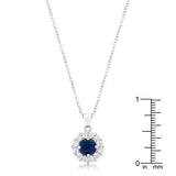 Bella Bridal Pendant in Blue