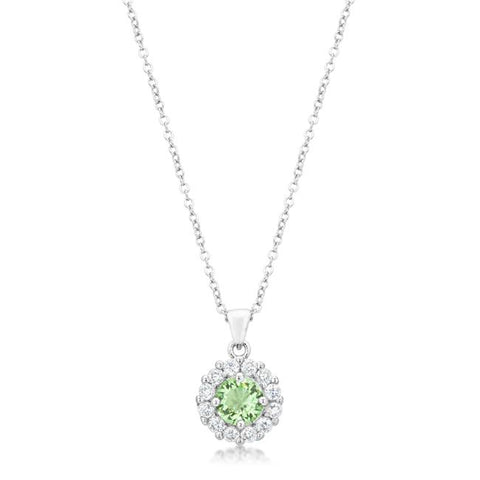 Bella Bridal Pendant in Peridot - Ocean Monroe