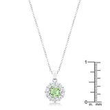 Bella Bridal Pendant in Peridot - Ocean Monroe