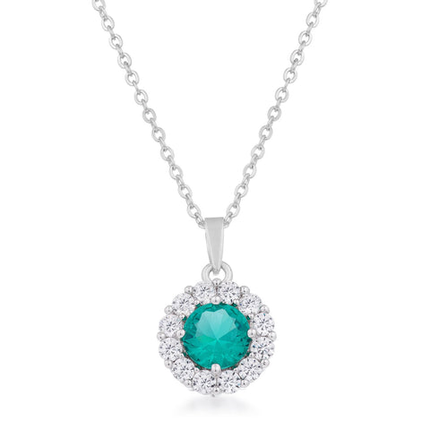 Bella Bridal Pendant in Aqua - Ocean Monroe