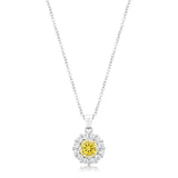 Bella Bridal Pendant in Yellow - Ocean Monroe