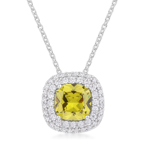 Pave Halo Pendant - Ocean Monroe