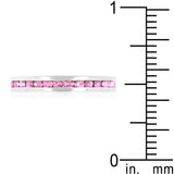 Stylish Stackables Pink Crystal Ring - Ocean Monroe