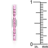 Stylish Stackables Pink Crystal Ring - Ocean Monroe