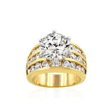 Classic Gold Engagement Ring - Ocean Monroe