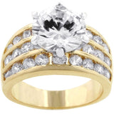 Classic Gold Engagement Ring - Ocean Monroe