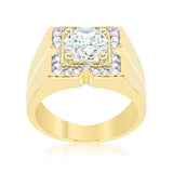 Regal Golden Mens Ring