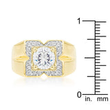Regal Golden Mens Ring