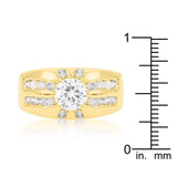 Cubic Zirconia Sunrise Ring
