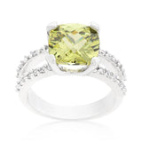 Fabulous Peridot Engagement Ring - Ocean Monroe