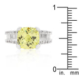 Fabulous Peridot Engagement Ring - Ocean Monroe