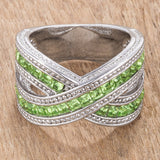 Twisting Green Band - Ocean Monroe