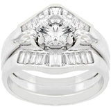Two-Piece Engagement Ring Set - Ocean Monroe