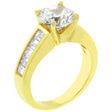 Classic Golden Engagement Ring - Ocean Monroe