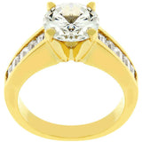 Classic Golden Engagement Ring - Ocean Monroe