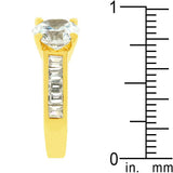 Classic Golden Engagement Ring - Ocean Monroe