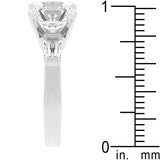 Classic Triple White Engagement Ring - Ocean Monroe