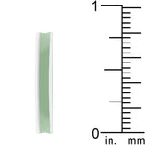 Light Green Enamel Eternity Ring
