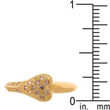 Rose Heart Ring