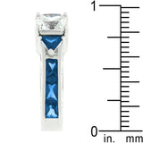 Sapphire Blue Regal Ring