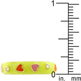 Sorbet Enamel Hearts Ring - Ocean Monroe