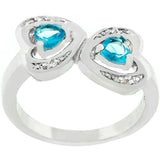 Mirrored Hearts Ring - Ocean Monroe
