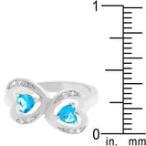 Mirrored Hearts Ring - Ocean Monroe