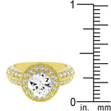 Pave Halo Vintage Crown Ring - Ocean Monroe