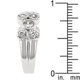 Coral Bezel Cubic Zirconia Ring - Ocean Monroe