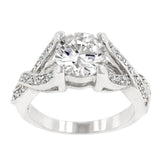 Brilliant Twist Engagement Ring - Ocean Monroe