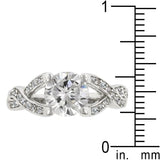 Brilliant Twist Engagement Ring - Ocean Monroe