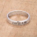 DREAM Rhodium Eternity Band - Ocean Monroe