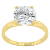 Timeless Gold Solitaire Engagement Ring - Ocean Monroe