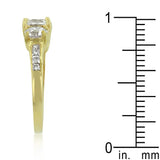 Triplet Golden Wedding Ring