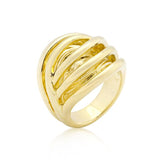 Golden Illusion Fashion Ring - Ocean Monroe