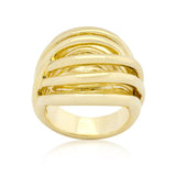 Golden Illusion Fashion Ring - Ocean Monroe