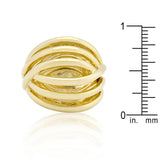 Golden Illusion Fashion Ring - Ocean Monroe