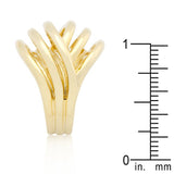 Golden Illusion Fashion Ring - Ocean Monroe